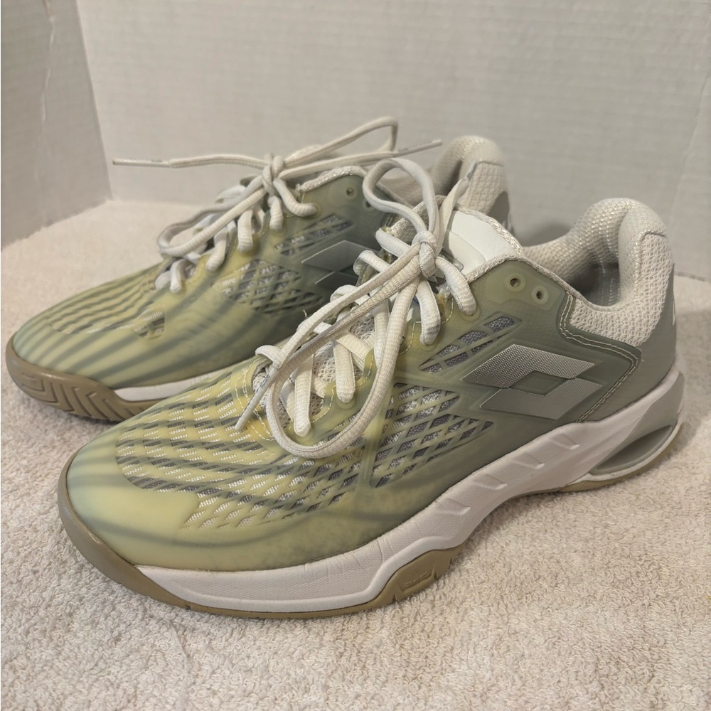 Lotto WMNS Mirage 100 Speed Court Tennis sneaker  Ortholite size 5.5